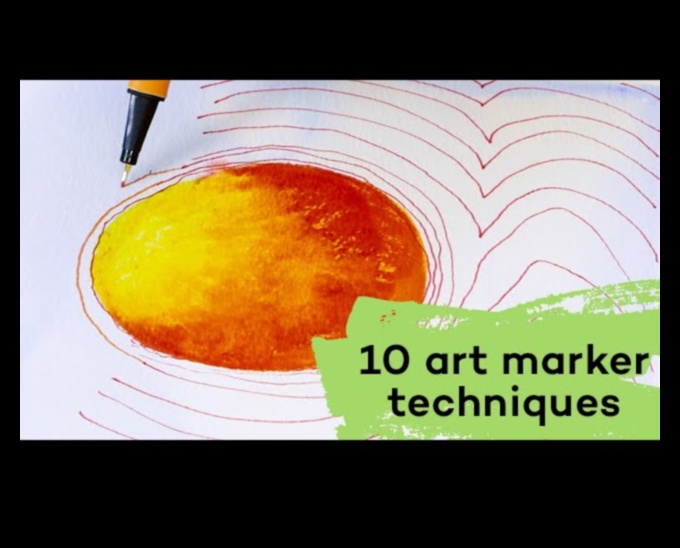 Marker Magic 10 Συμβουλές για Σχέδιο με Μαρκαδόρους 4 Bold and Vibrant: Mastering Marker Drawing Techniques