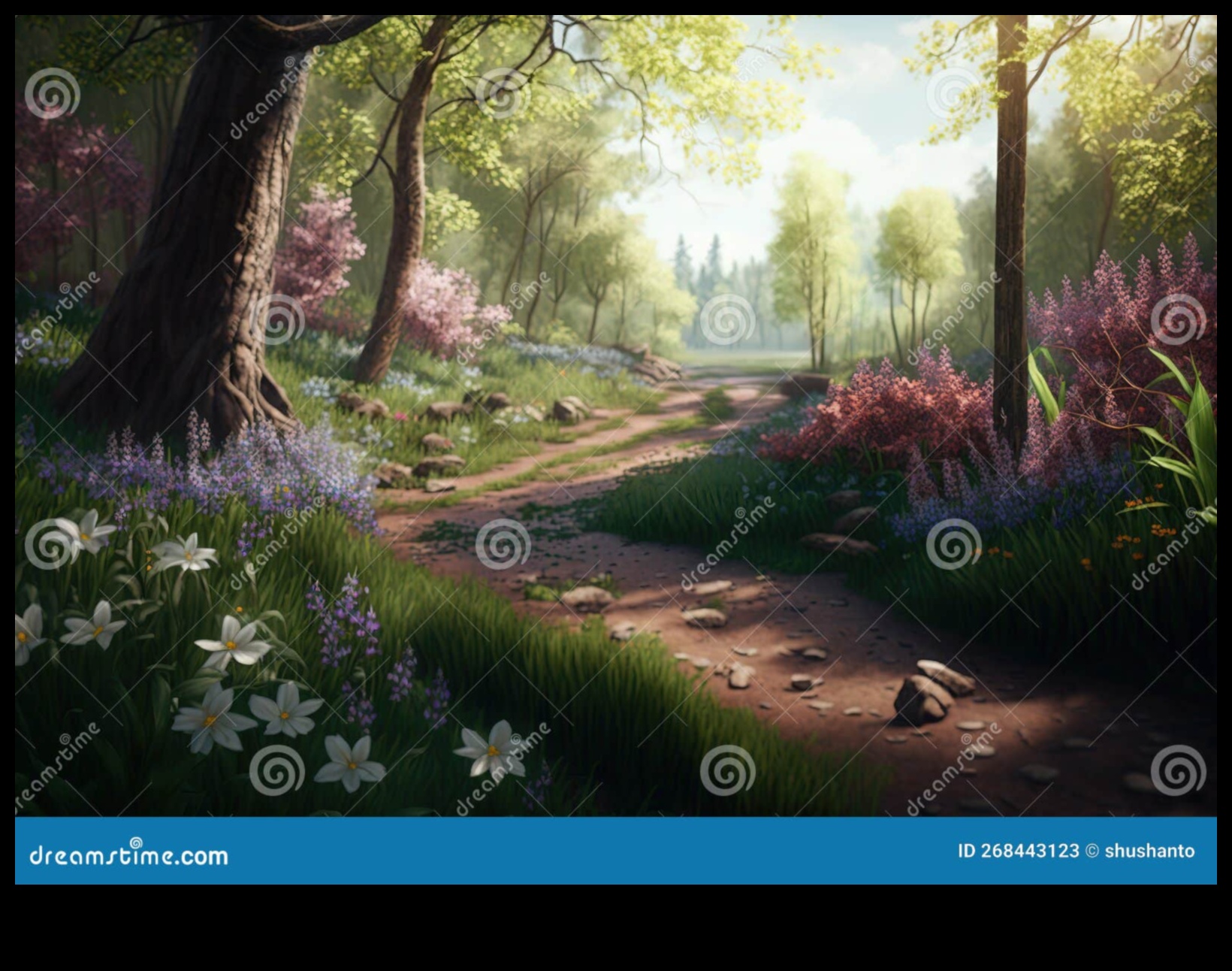 Ανθισμένη Φύση Ένα σημάδι της αναζωπύρωσης της άνοιξης 4 Spring Blossoms: Nature's Reawakening