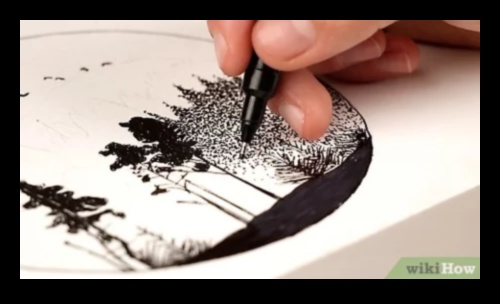 The Magic of Stippling: Δημιουργία λεπτομερούς έργου τέχνης με τελείες