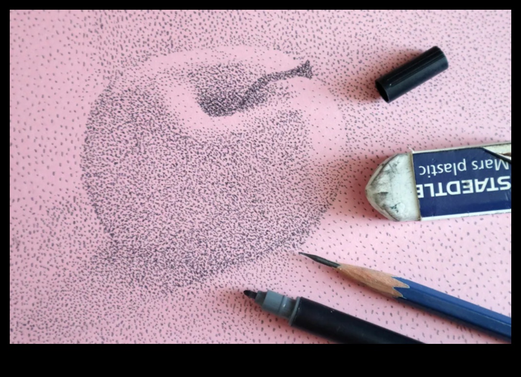 The Magic of Stippling: Δημιουργία λεπτομερούς έργου τέχνης με τελείες