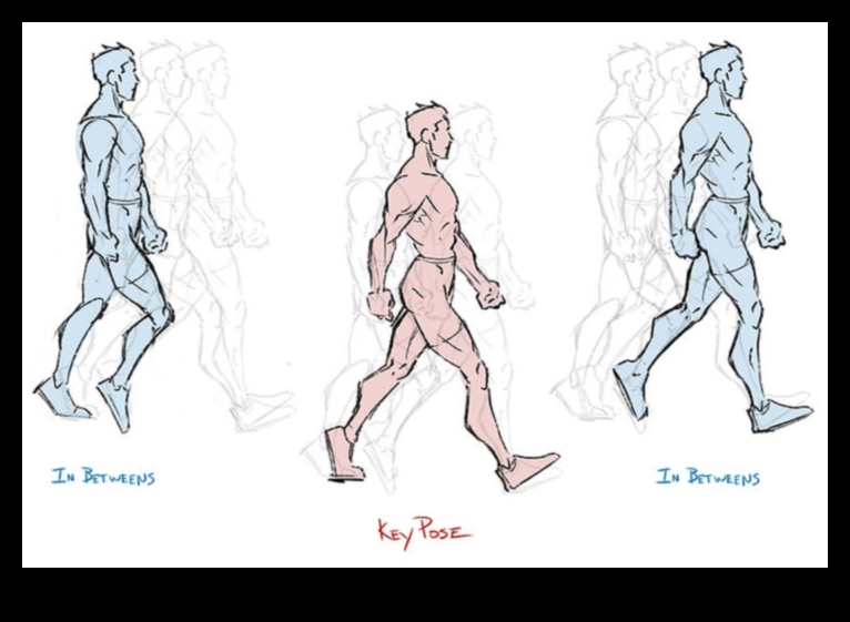 Δυναμικές γραμμές που φέρνουν την κίνηση στα σχέδια κινουμένων σχεδίων 4 Dynamic Lines: Bringing Movement to Cartoon Drawings