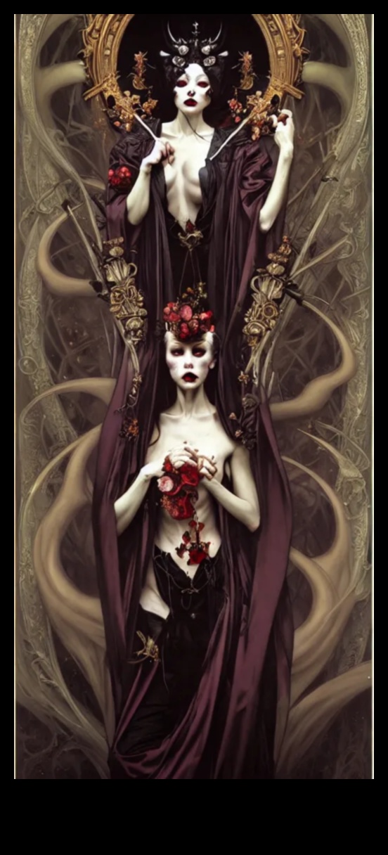 Gothic Grace: The Elegant Lines of Baroque Artistic Expression