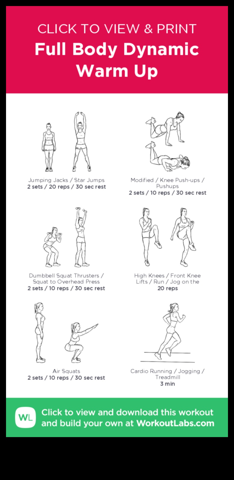 Ενεργοποίηση ολόκληρου του σώματος: Εμπλοκή κάθε μυϊκής ομάδας στην προθέρμανση σας