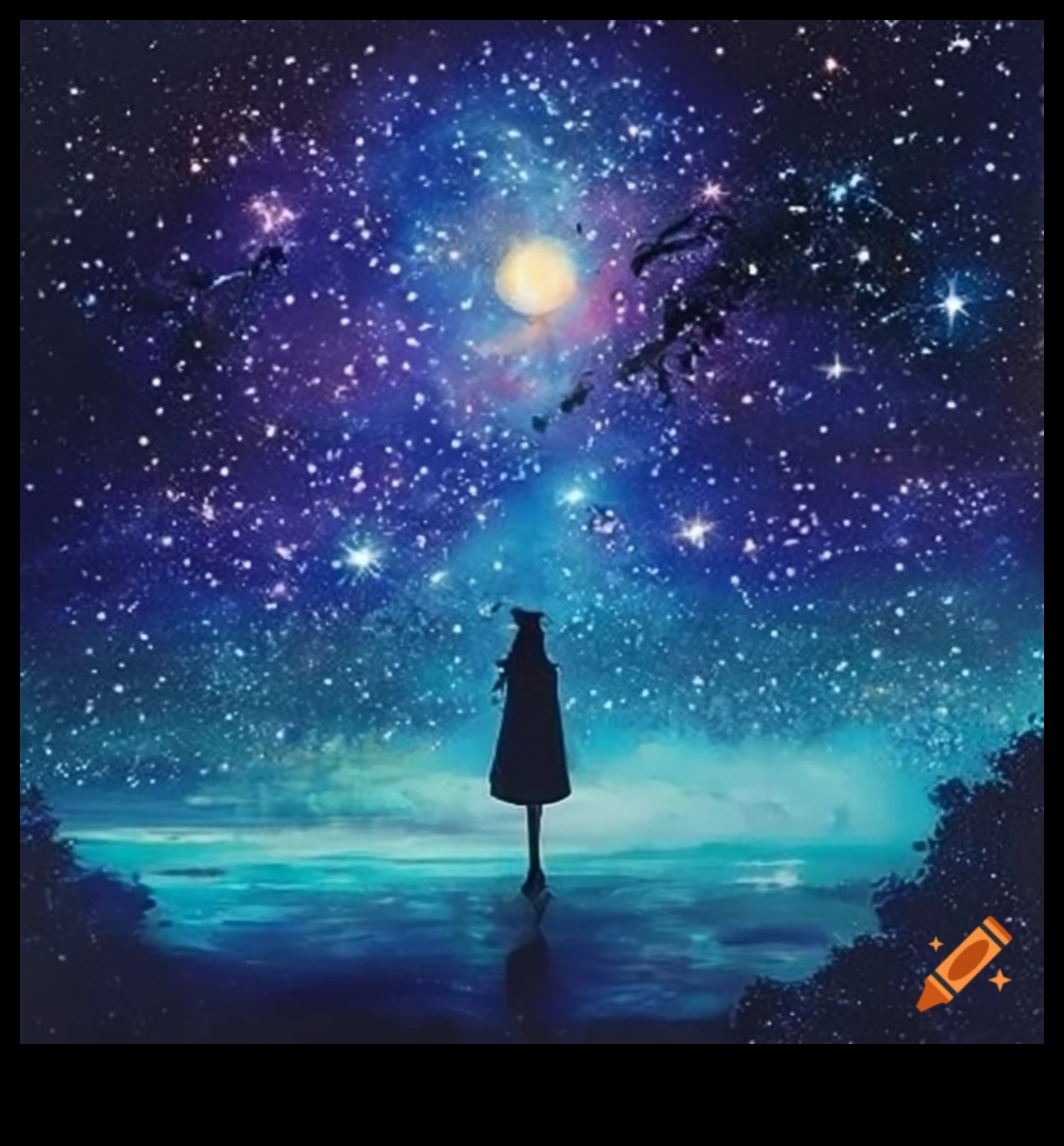 The Night Sky A Celestial Canvas 1 Ουράνιοι καμβάδες: Ουράνια τοπία σε φωτογραφίες