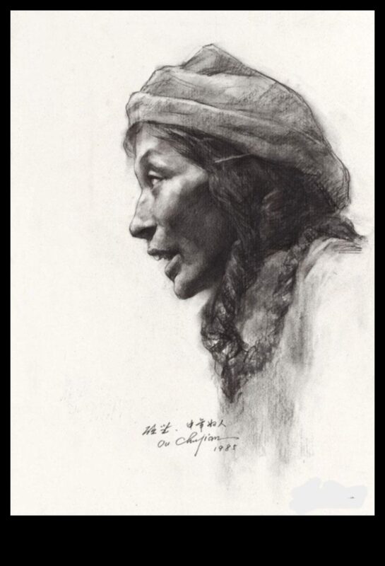 Charcoal Realism: Lifelike Portraits and Scenes